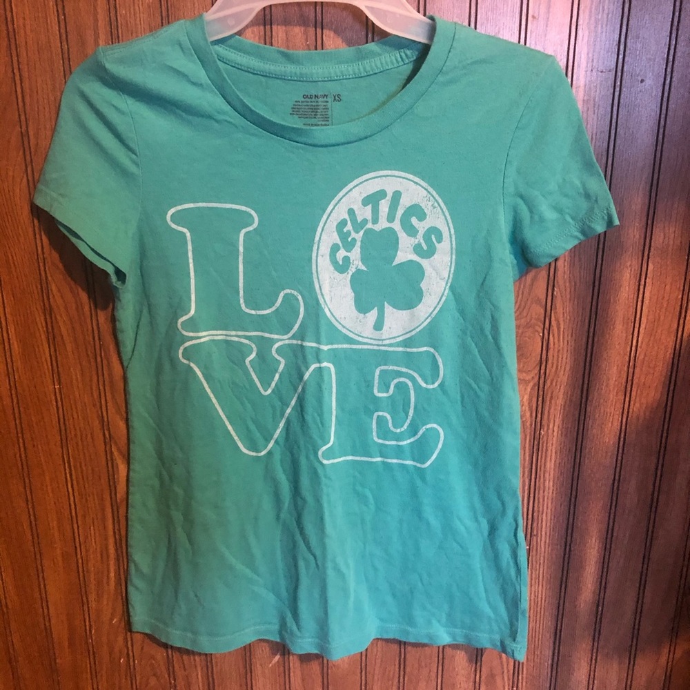 Vintage Style Celtics Tee